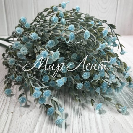 Зелень гипсофилы, 38 см, светло-бирюзовый, шт.
