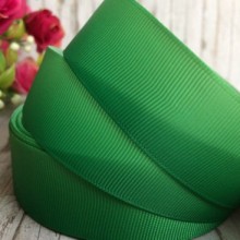 Репс Омбре, 2,5 см, світло-зелений-зелений