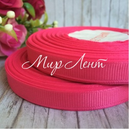 Репс 0,9 см, світло-малиновий, рулон 23 м
