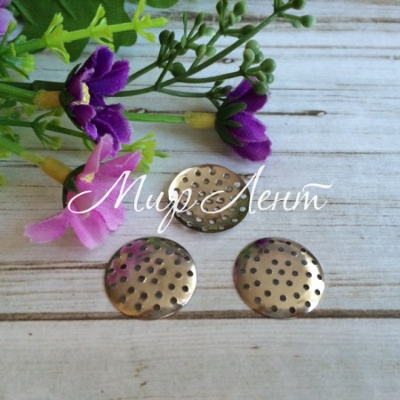 Ситечко, 2 см, срібло, шт.