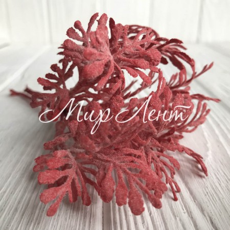 Гілочка туї, 16 см, кораловий, шт.