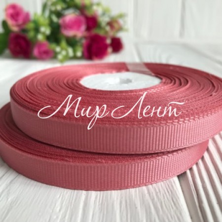 Репс 0,9 см, бежево-рожевий, рулон 23 м