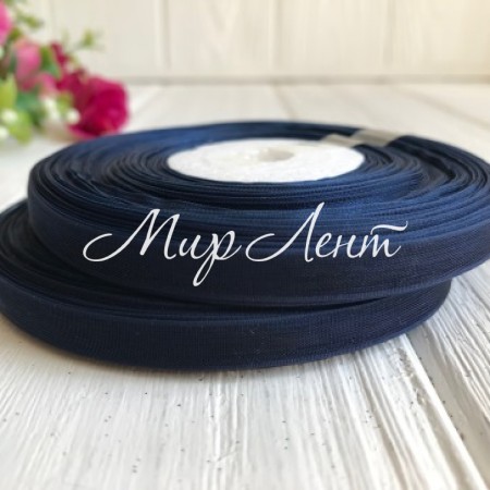 Органза 0,6 см, сапфіровий, рулон 45 м