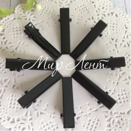 Крокодил чорний (метал), 3,2 см за 1 шт.