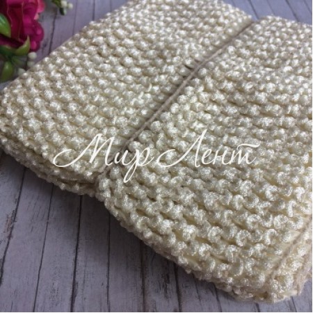 Пов'язка (тонка в'язка), 7 см, молочна, ціна за шт.