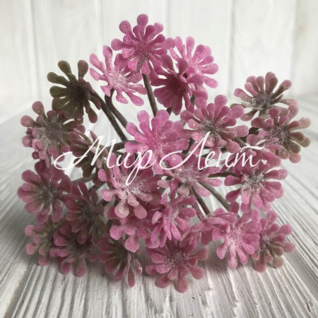 Гілочка вакса, 13 см, малинова, шт.