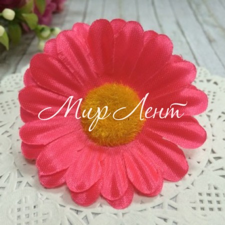 Бутон ромашки, 6 см, світло-малиновий, шт.