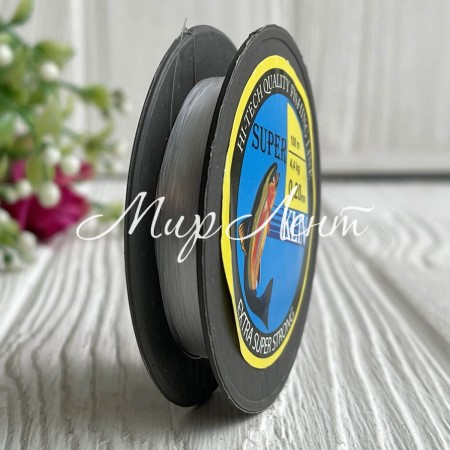 Лісочка (мононіти), 0,2 мм, прозора, рулон 100 м