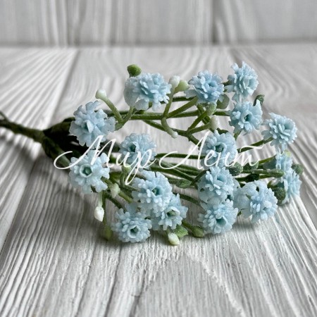 Незабудки, 16 см, світло-блакитні, пучок