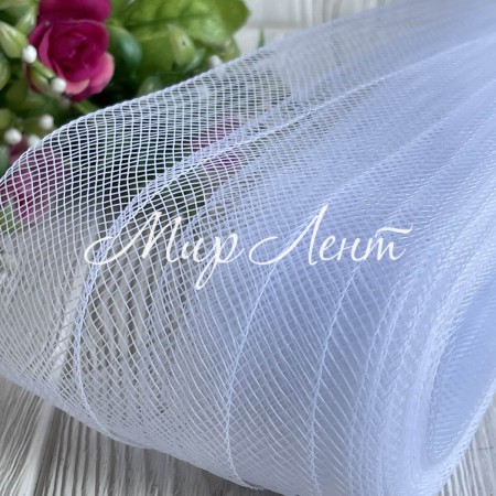 Регилін матовий, 4 см, білий, метр