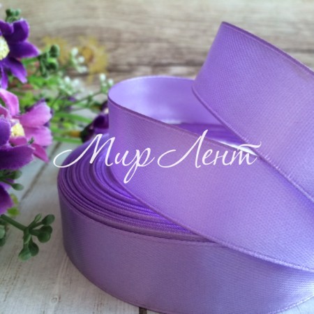 Атлас 2 см, темно-ліловий, метр