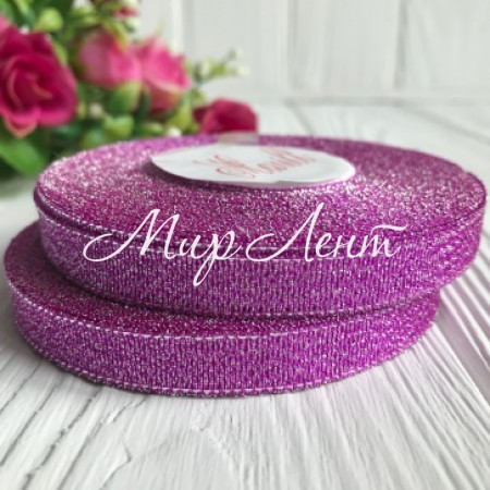 Парча 0,9 см, малиновый, рулон 23 м