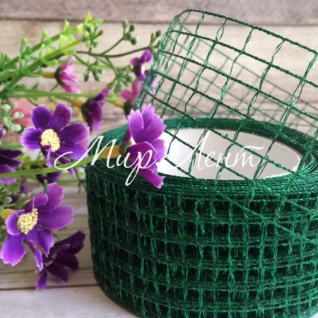 Сітка зелена, Польща, 5 см ширина... в мотку 9,2 м...