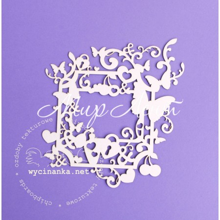 Чипборд Wycinanka - ramka "MAŁA KSIĘŻNICZKA", 1 элемент.