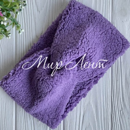Повязка баранчик, 12х23 см, фіолетовий, шт.