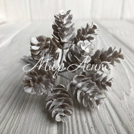 Гілочка хмелі маленька, 11 см, білий, шт.