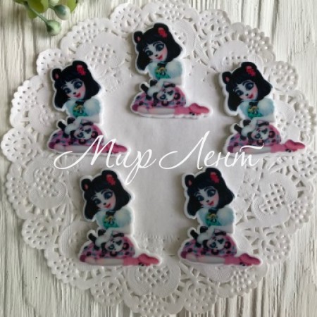 Кабошон Enchantimals, 3,5 см, з пандою, шт.