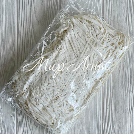 Наполнитель для коробок, молочный, упаковка 100 грамм