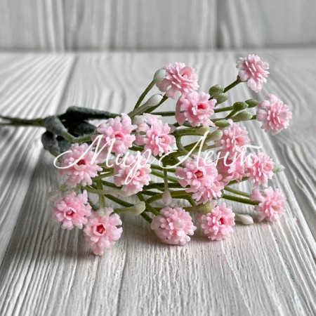 Незабудки, 16 см, світло-рожеві, пучок