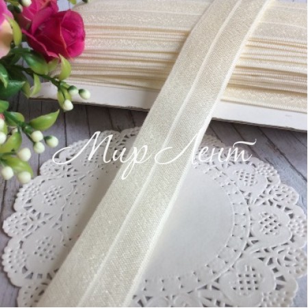 Бейка стрейчева, 2,5 см, молочний, метр