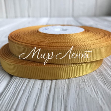 Репс 0,6 см, горчичный, рулон 23 м