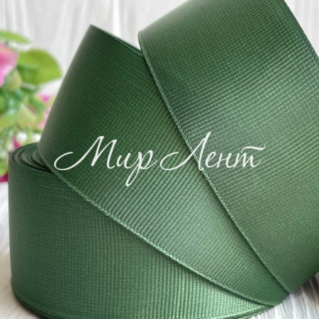 Репс 4 см, оливково-зеленый, метр