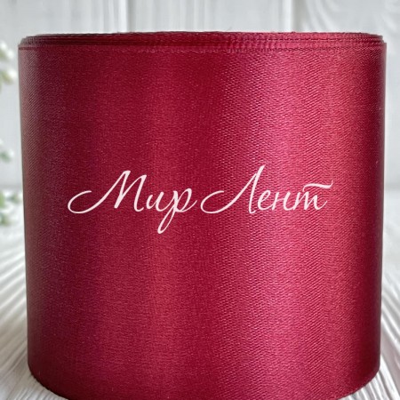 Атлас 7,5 см, марсала, метр