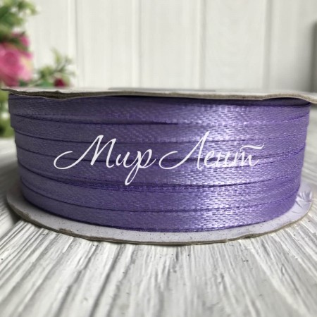 Атлас 0,3 см, темно-фіолетовий, рулон 225 м