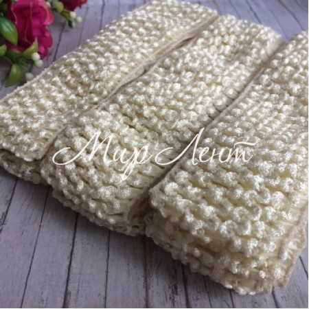 Пов'язка (тонка в'язка), 4 см, молочна, ціна за шт.