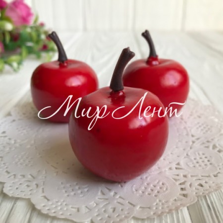 Яблочко среднее, 3,5 см, красное, шт.