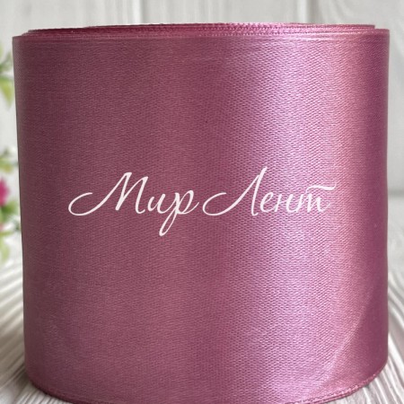 Атлас 7,5 см, баклажановий, метр