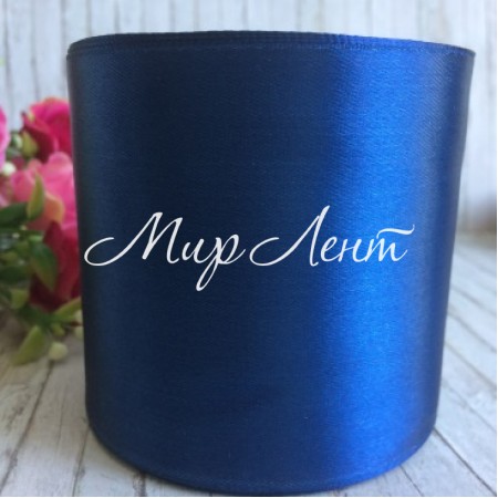 Атлас 7,5 см, сапфіровий, метр