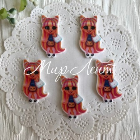 Кабошон Hairdorables, 3,5 см, із сумочкою, шт.