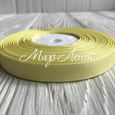 Репс 0,9 см, світло-жовтий, рулон 23 м