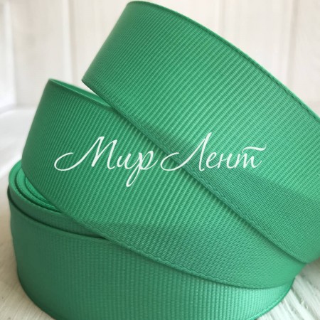 Репс 2,5 см, малахітовий, метр