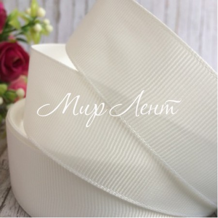 Репс 2,5 см, білий, метр