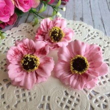 Бутон маку (фоаміран), 4 см, світло-рожевий