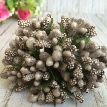 Гілочка з тичинками, сіра, пучок