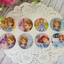 Наклейки, принцеса Софія, набір №8 - (8 шт.)