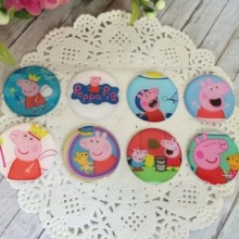 Наклейки, свинка Пеппа, набір №10 - (8 шт.)