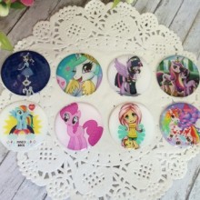 Наклейки, Поні, набір №8 - (8 шт.)