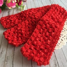 Ажурна пов'язка щільна, 4 см, червоний, шт.