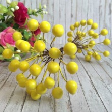 Калина глянсова, 8 мм, жовта, шт.