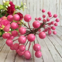 Калина глянсова, 8 мм, рожева, шт.