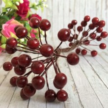 Калина глянсова, 8 мм, бордова, шт.