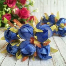 Тюльпан, 2 см, синій, пучок