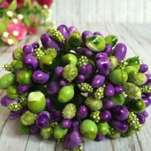 Гілочка Wow, фіолетово-оливкова