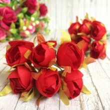 Тюльпан, 2 см, червоний, пучок