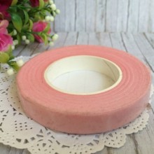 Тейп-стрічка, 12 мм, світло-рожева, рулон 27,5 м