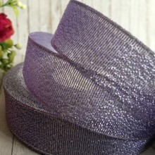 Парча 2 см, лілова, метр